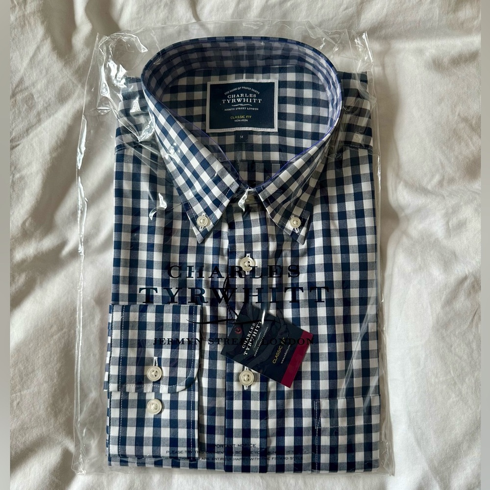 Charles Tyrwhitt Classic Fit Check Shirt